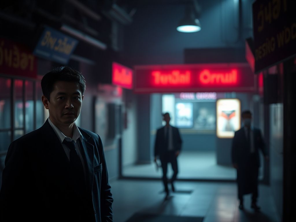 นักสืบเอกชนกำลังสืบสวนคดี