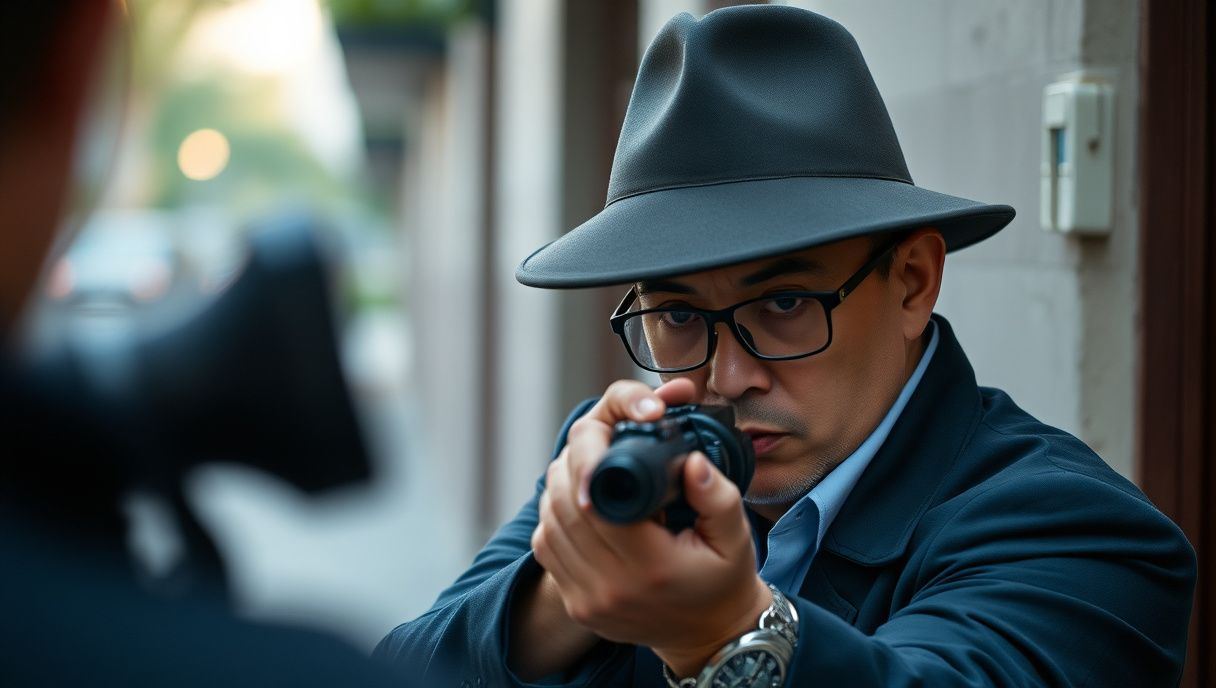 นักสืบนครราชสีมา กำลังสืบสวน