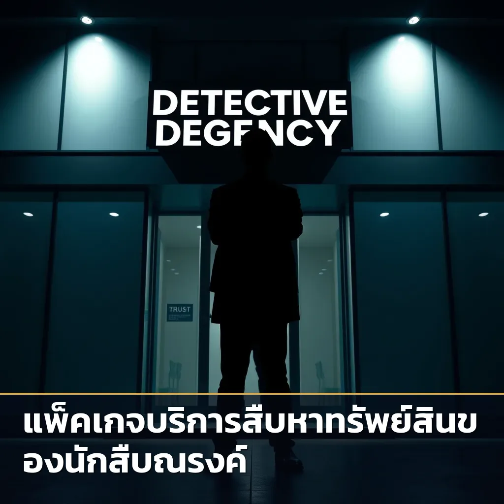 นักสืบณรงค์ผู้เชี่ยวชาญด้านการสืบหาทรัพย์สิน ความปลอดภัยคือสิ่งสำคัญ