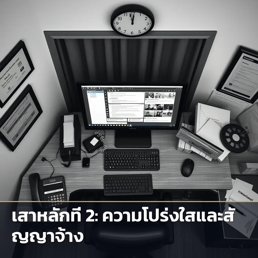 ภาพช่องทางการติดต่อสื่อสารของบริษัทนักสืบที่สะดวกและเข้าถึงง่าย