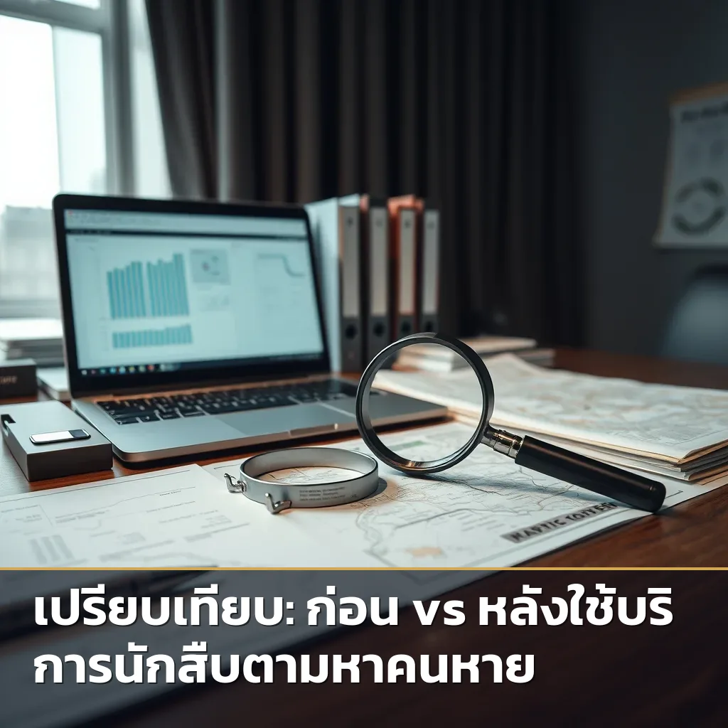 นักสืบกำลังวางแผนและประเมินข้อมูลเพื่อตามหาคนหาย