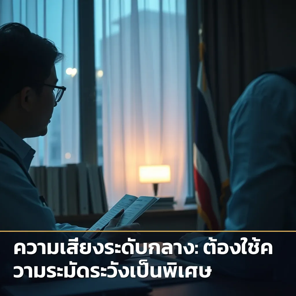 ผู้เชี่ยวชาญด้านกฎหมายกำลังให้คำปรึกษาเกี่ยวกับการเก็บหลักฐานที่ถูกต้องตามกฎหมายไทย