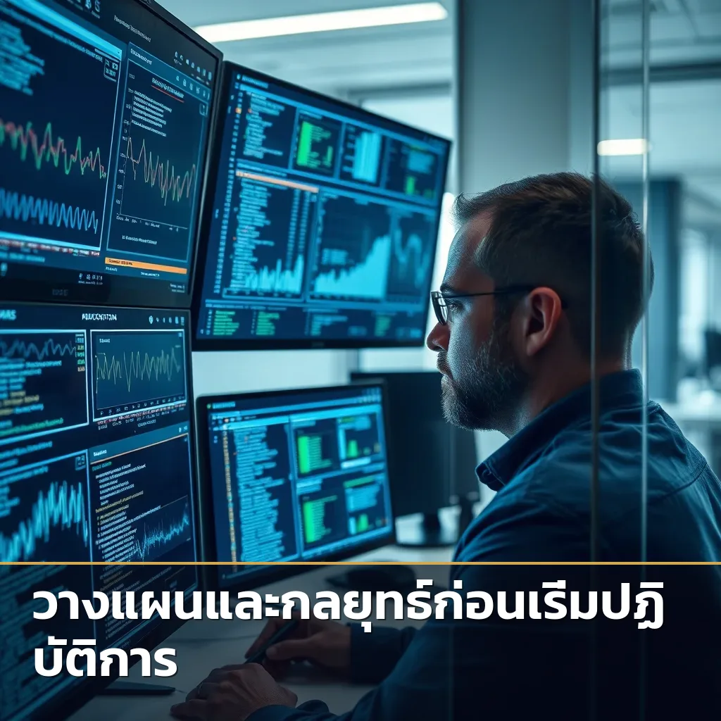 ผู้เชี่ยวชาญด้านดิจิทัลกำลังวิเคราะห์หลักฐานทางคอมพิวเตอร์