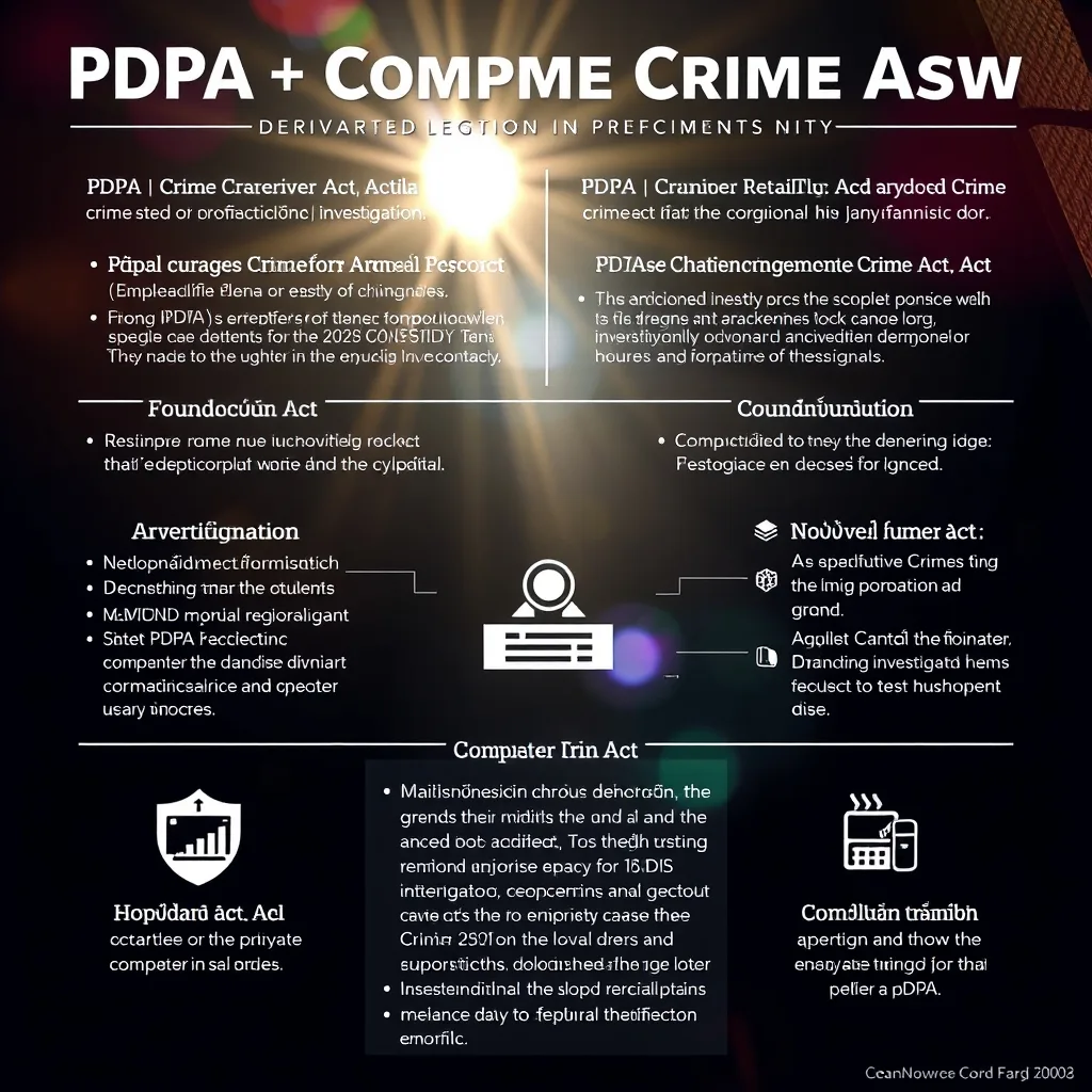 ภาพประกอบกฎหมาย PDPA และ พ.ร.บ.คอมพิวเตอร์ ที่นักสืบเอกชนต้องปฏิบัติตาม