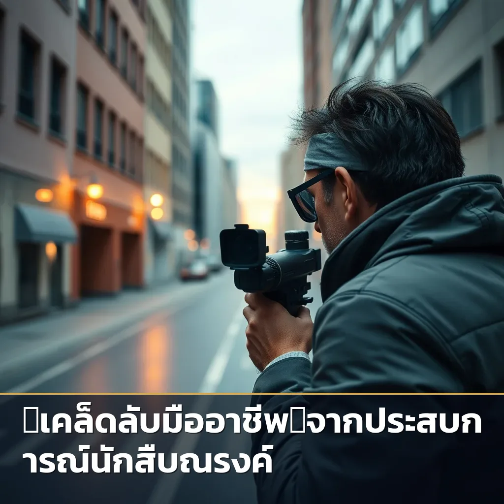 เคล็ดลับจากนักสืบณรงค์ในการเลือกนักสืบเอกชนที่เชื่อถือได้
