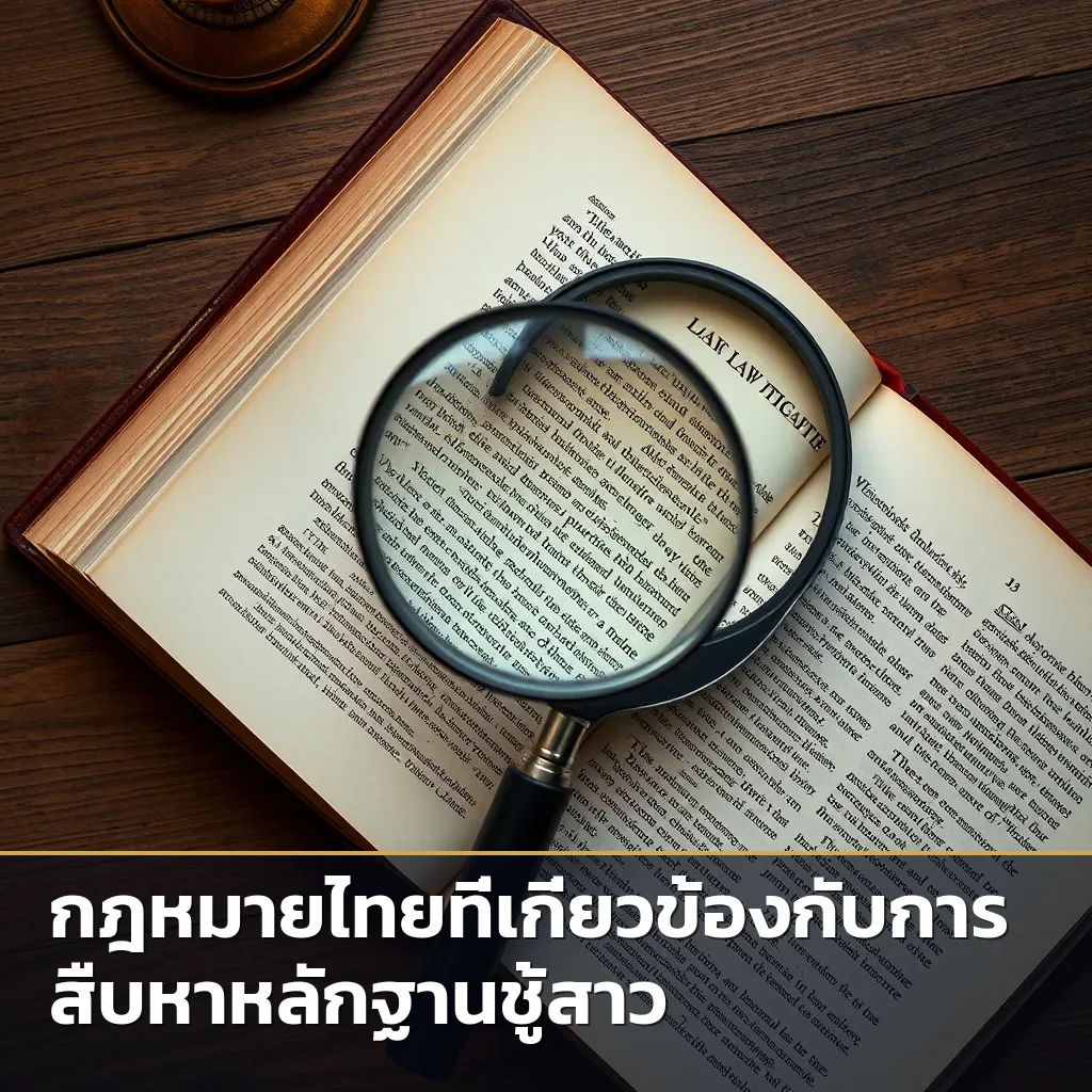 กฎหมายไทยที่เกี่ยวข้องกับการสืบชู้สาวและหลักฐานนอกใจที่นักสืบต้องคำนึงถึง