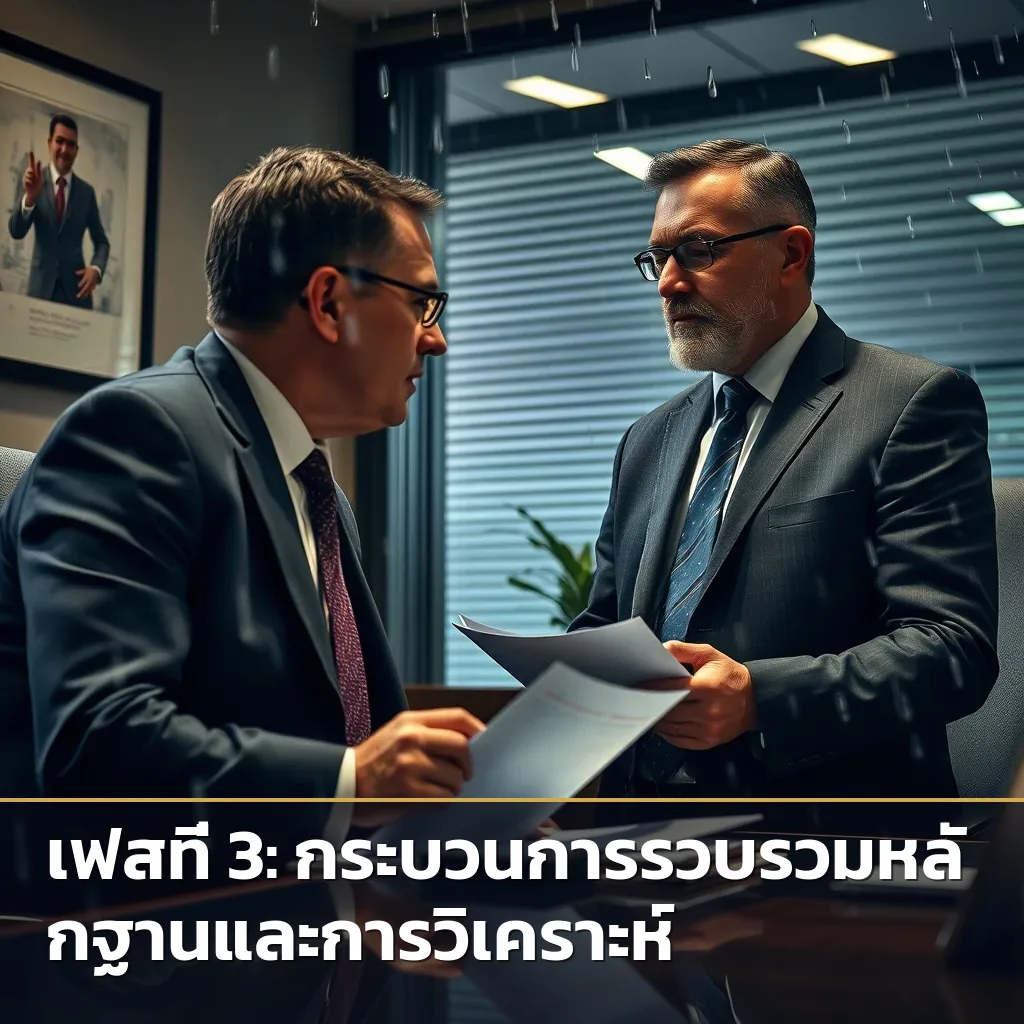 การให้คำปรึกษาอย่างเป็นความลับระหว่างนักสืบเอกชนกับเจ้าของธุรกิจเกี่ยวกับการทุจริต