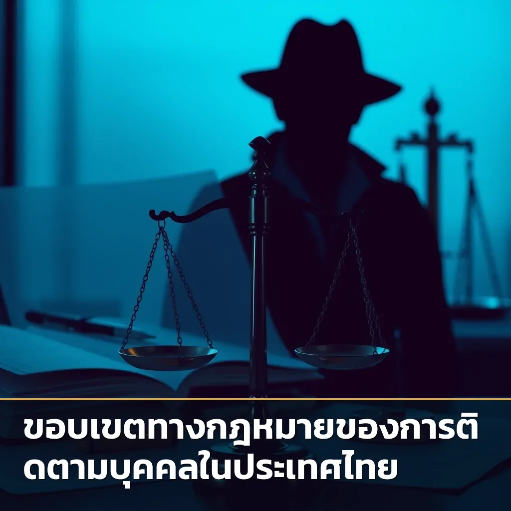 ขอบเขตทางกฎหมายและ PDPA สำหรับการจ้างนักสืบติดตามบุคคลในประเทศไทย