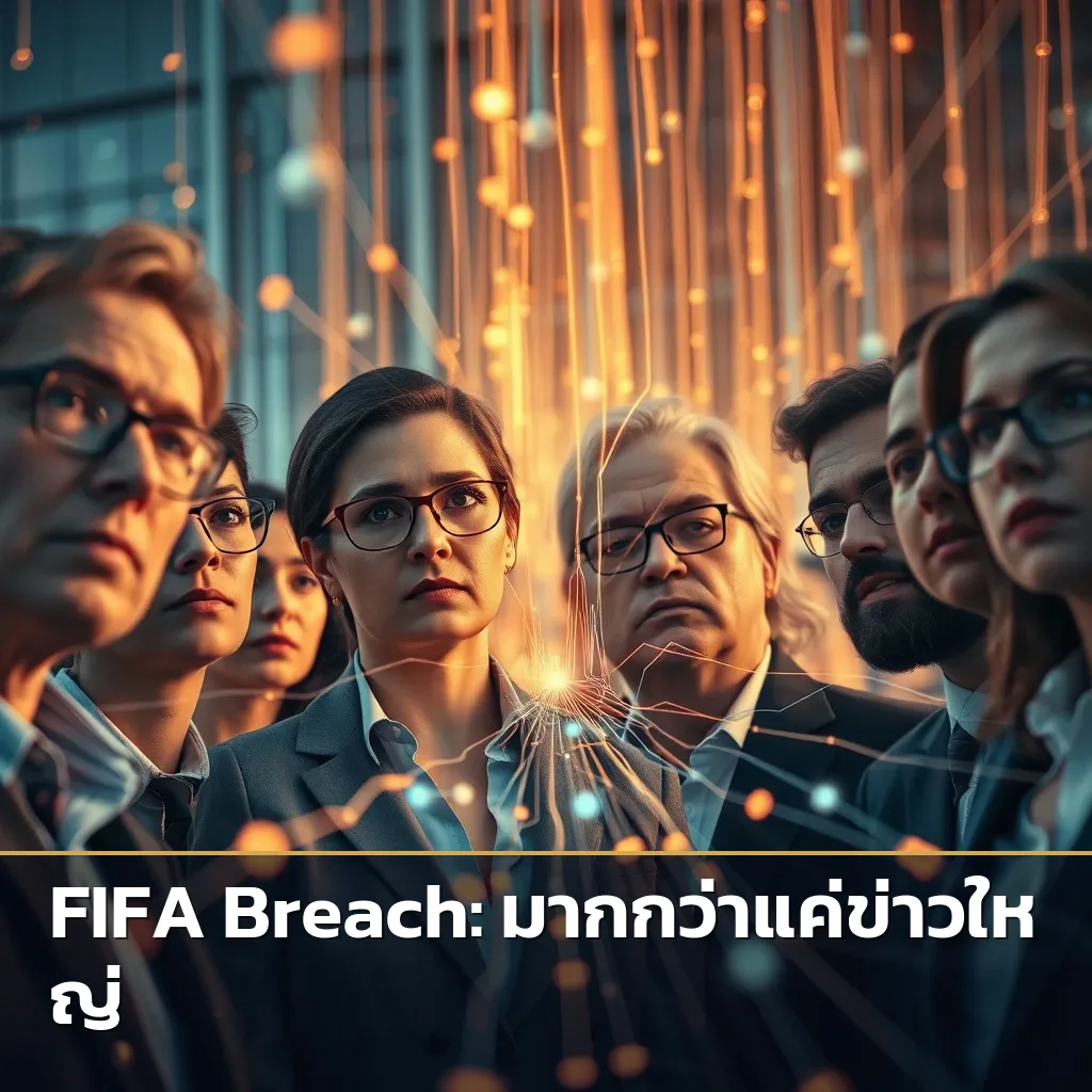 ผู้บริหารธุรกิจกำลังประเมินสถานการณ์ข้อมูลรั่วไหลในเครือข่าย