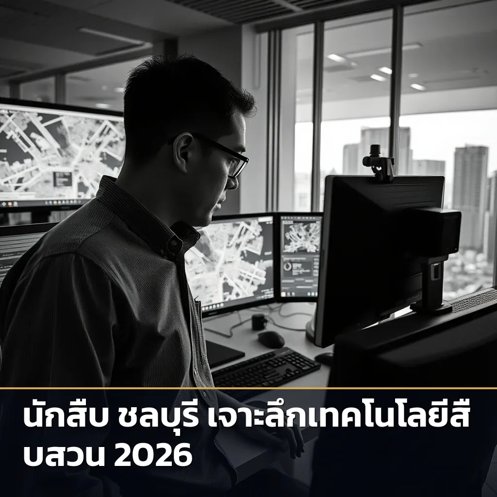 นักสืบ ชลบุรี เจาะลึกเทคโนโลยีสืบสวน 2026