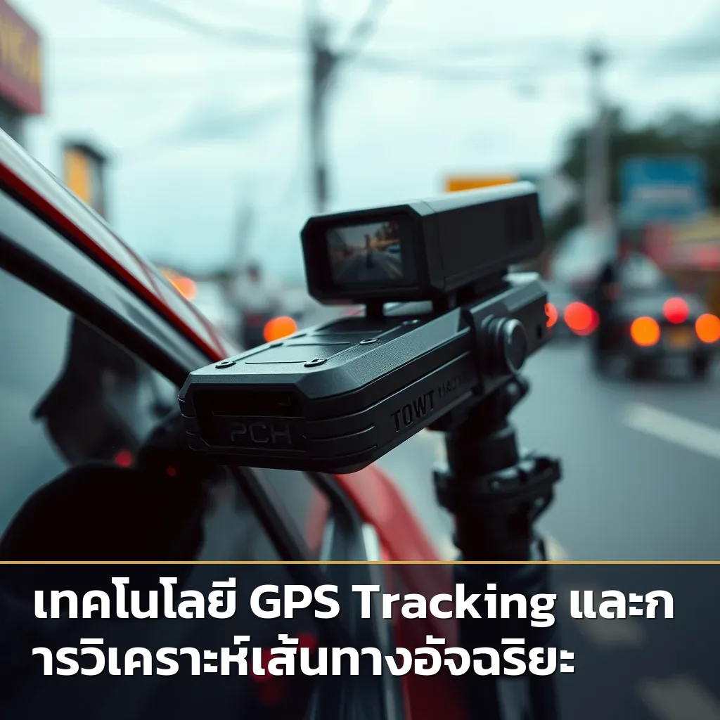 อุปกรณ์ GPS Tracking สำหรับสืบพฤติกรรมเป้าหมายในชลบุรี