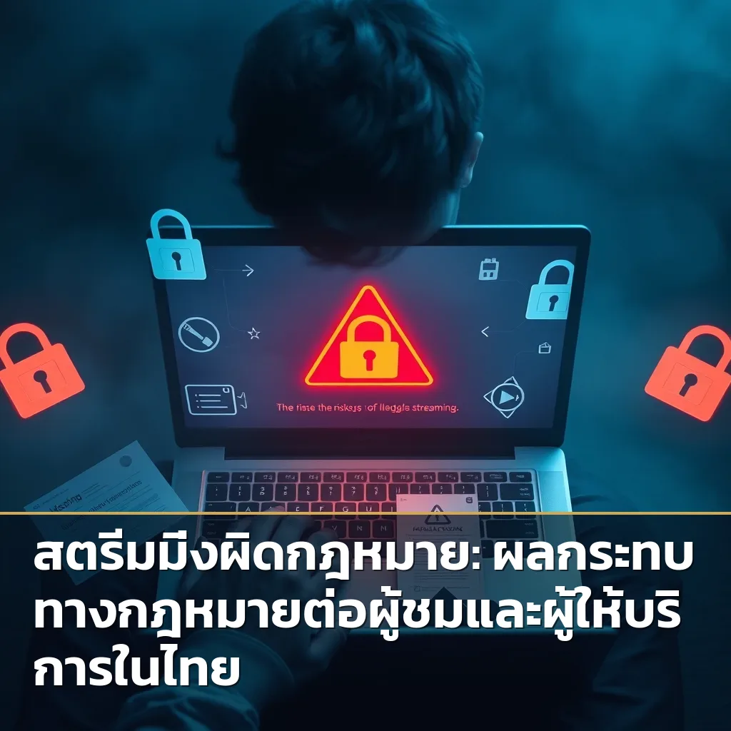 สตรีมมิ่งผิดกฎหมาย: ผลกระทบทางกฎหมายต่อผู้ชมและผู้ให้บริการในไทย