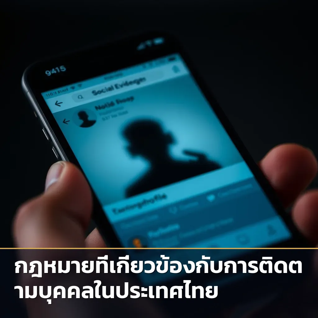 ภาพมือถือแสดงข้อมูลส่วนตัวที่ถูกเบลอ เน้นข้อจำกัดของ PDPA ในการจ้างนักสืบติดตามบุคคล