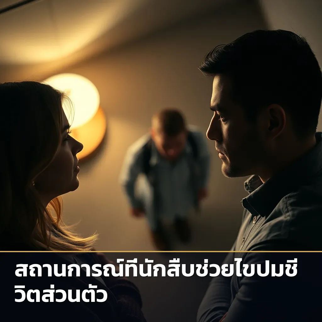 สถานการณ์การสืบชู้สาวที่นักสืบช่วยได้