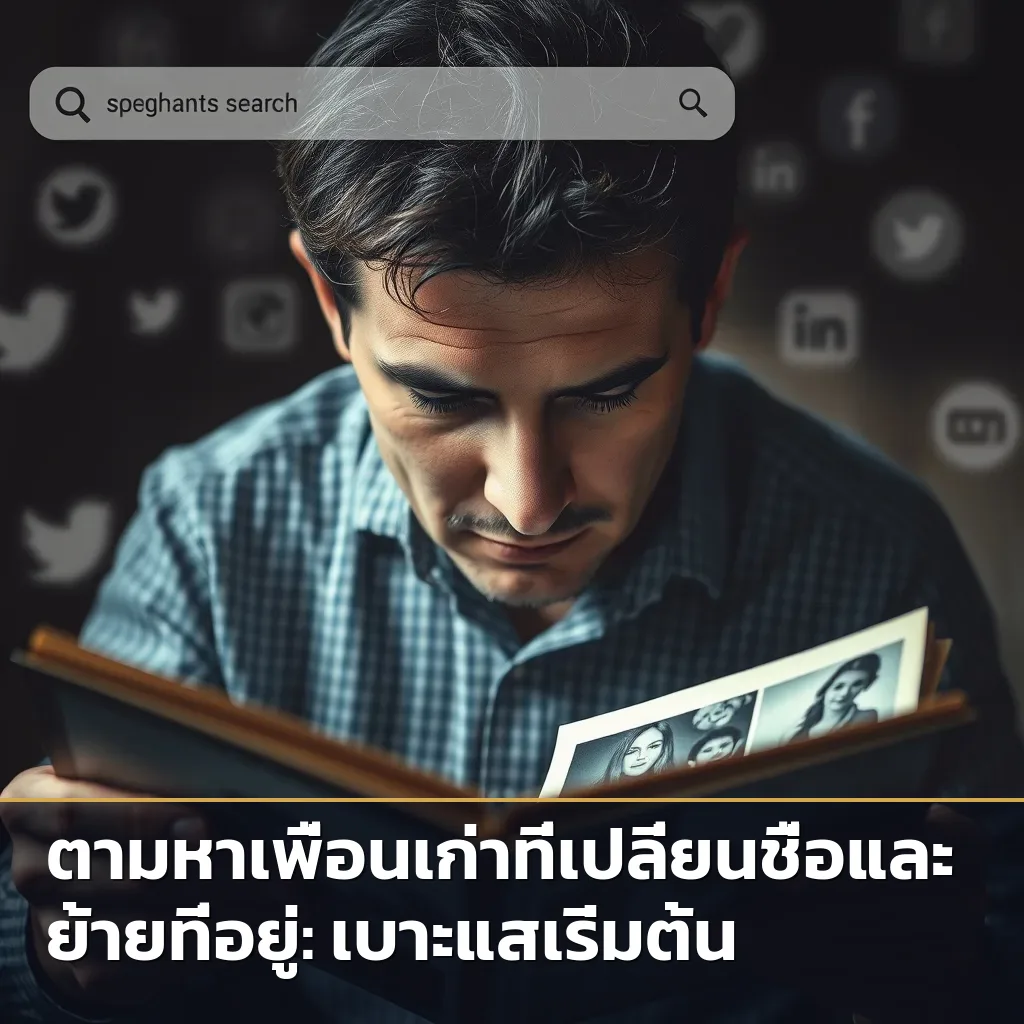 ตามหาเพื่อนเก่าเปลี่ยนชื่อ