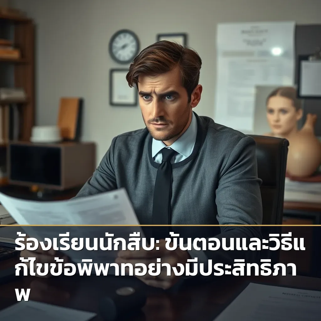 ร้องเรียนนักสืบ