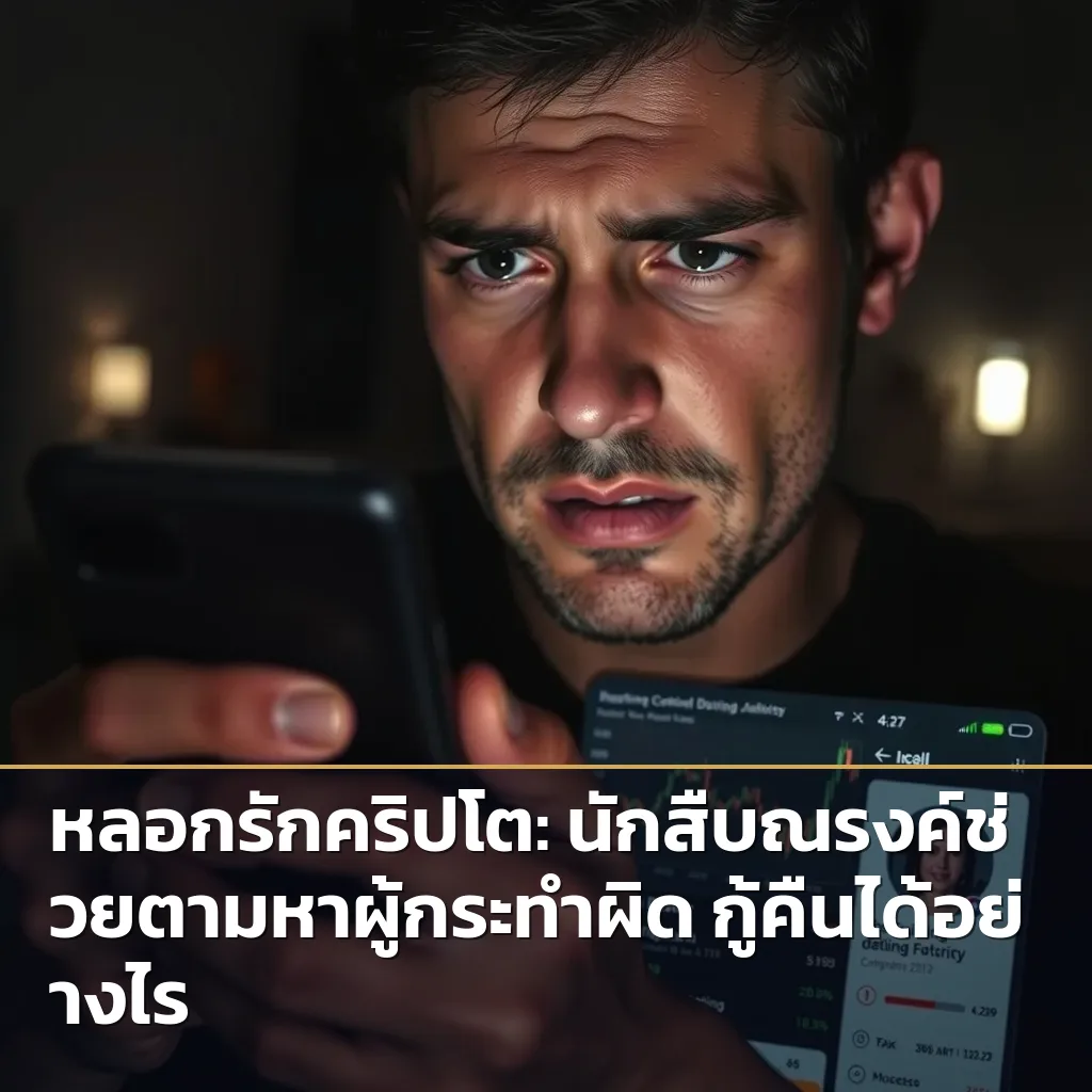 หลอกรักคริปโต