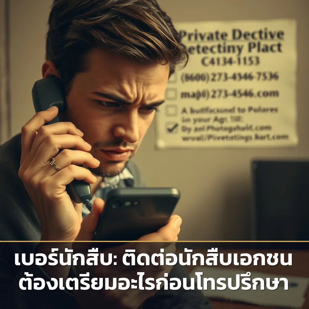 เบอร์นักสืบ