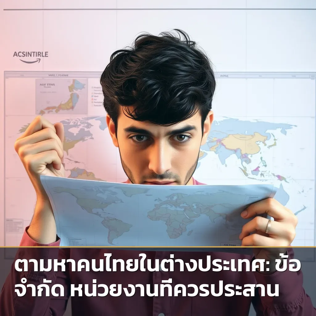 ตามหาคนไทยในต่างประเทศ: ข้อจำกัด หน่วยงานที่ควรประสาน