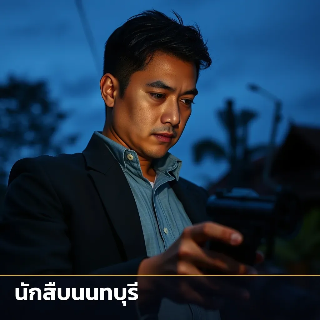 นักสืบนนทบุรี ทำงานสืบสวนในพื้นที่ (ภาคกลาง)