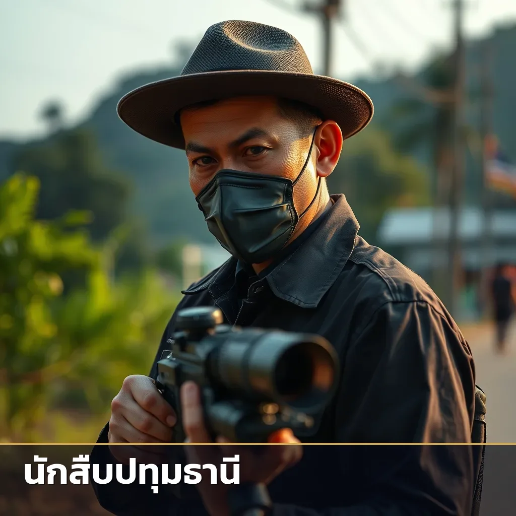 นักสืบปทุมธานี ทำงานสืบสวนในพื้นที่ (ภาคกลาง)