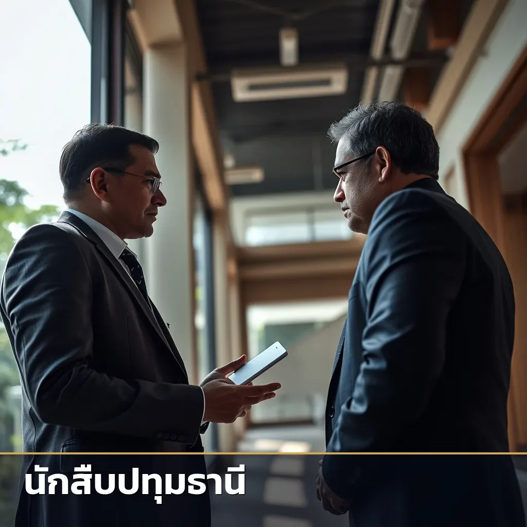 นักสืบปทุมธานี ให้คำปรึกษาลูกค้า (ภาคกลาง)