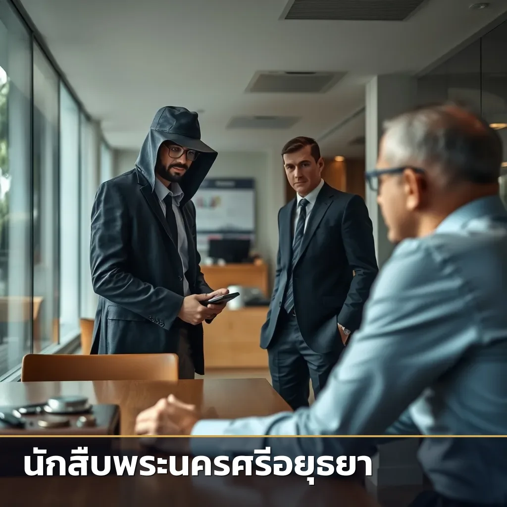 นักสืบพระนครศรีอยุธยา ให้คำปรึกษาลูกค้า (ภาคกลาง)