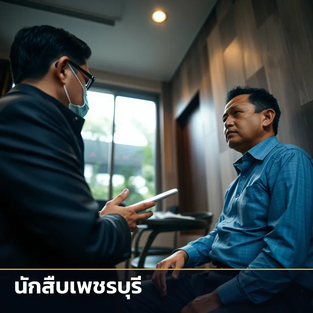 นักสืบเพชรบุรี ให้คำปรึกษาลูกค้า (ภาคกลาง)