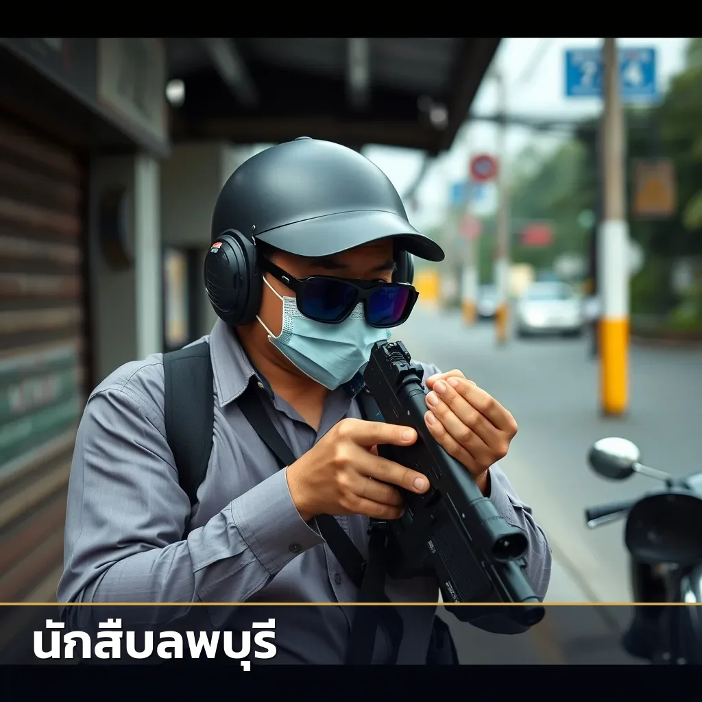 นักสืบลพบุรี ทำงานสืบสวนในพื้นที่ (ภาคกลาง)