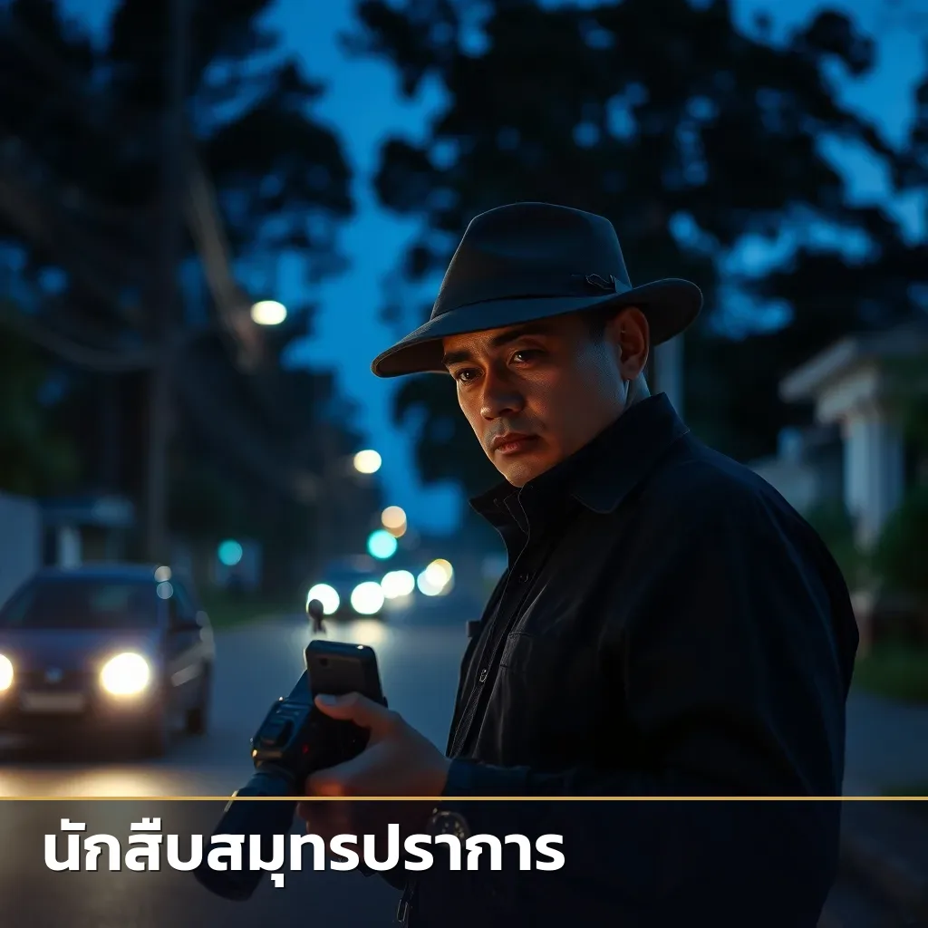 นักสืบสมุทรปราการ ทำงานสืบสวนในพื้นที่ (ภาคกลาง)