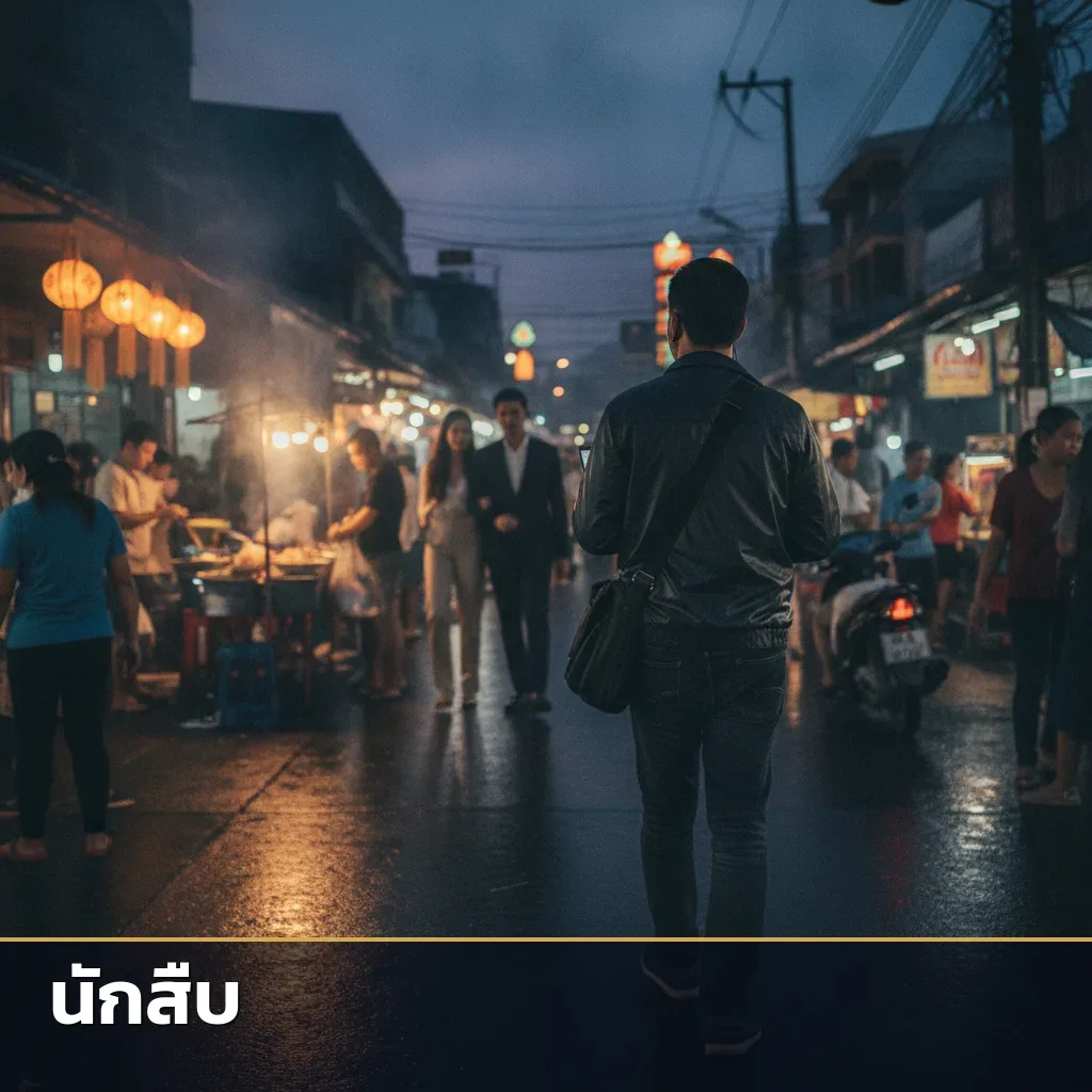 นักสืบ ทำงานสืบสวนในพื้นที่