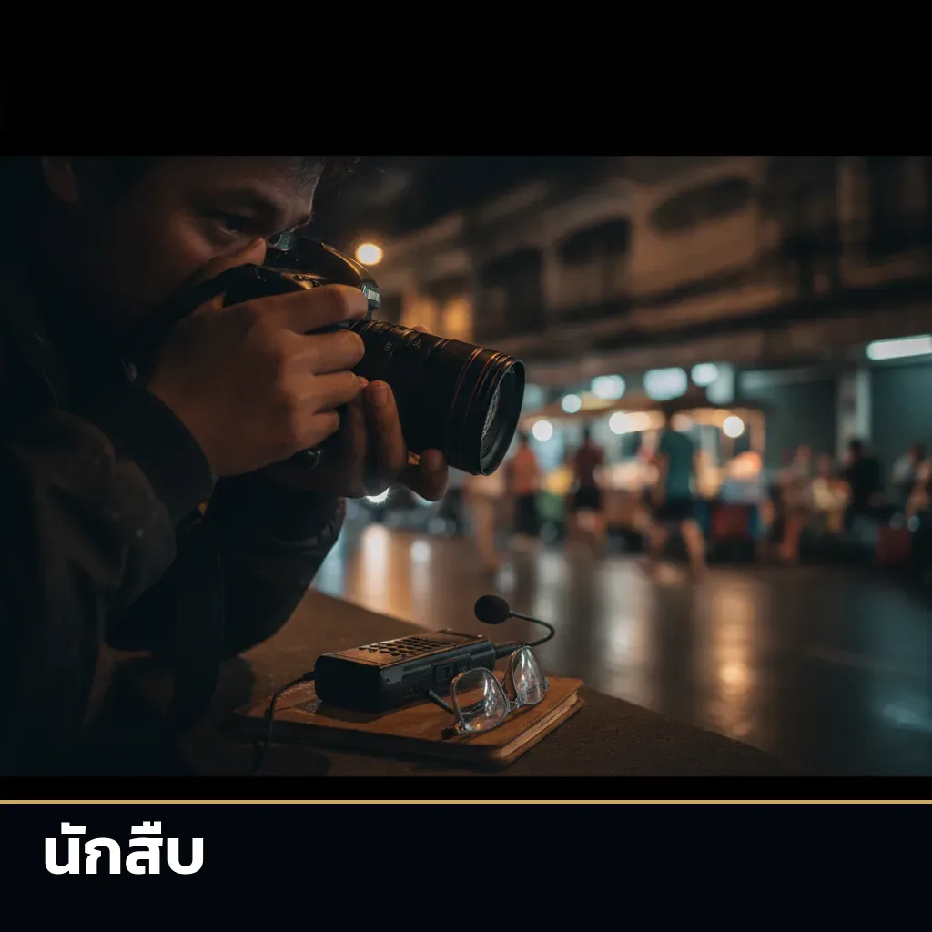 นักสืบ เก็บหลักฐานอย่างมืออาชีพ
