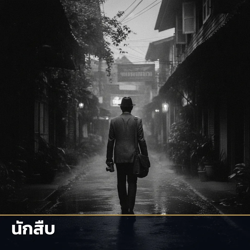 นักสืบ ทำงานสืบสวนในพื้นที่