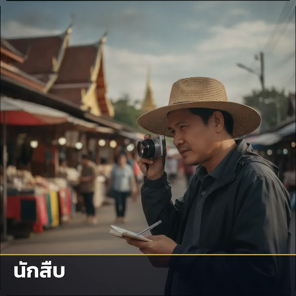 นักสืบ ทำงานสืบสวนในพื้นที่