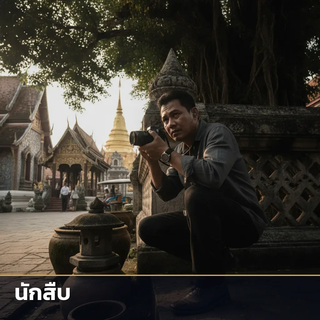 นักสืบ ทำงานสืบสวนในพื้นที่