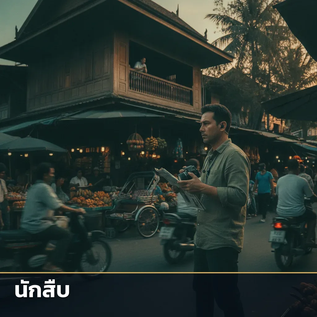 นักสืบ ทำงานสืบสวนในพื้นที่