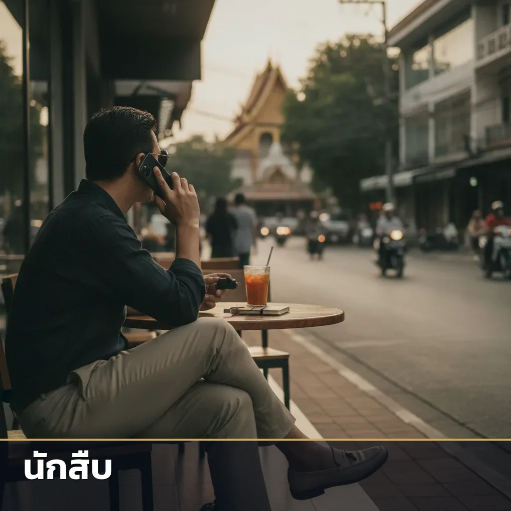 นักสืบ ทำงานสืบสวนในพื้นที่