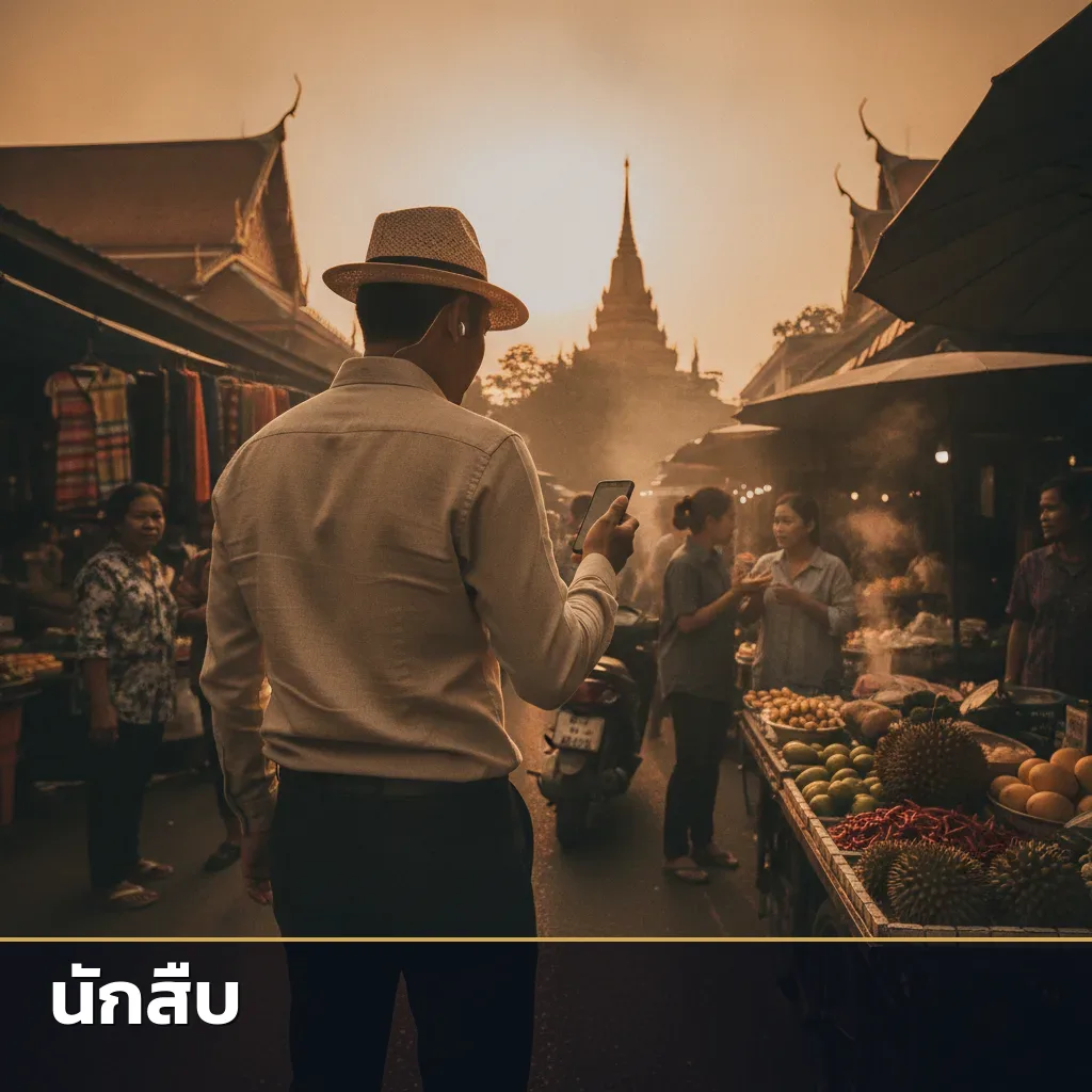 นักสืบ ทำงานสืบสวนในพื้นที่