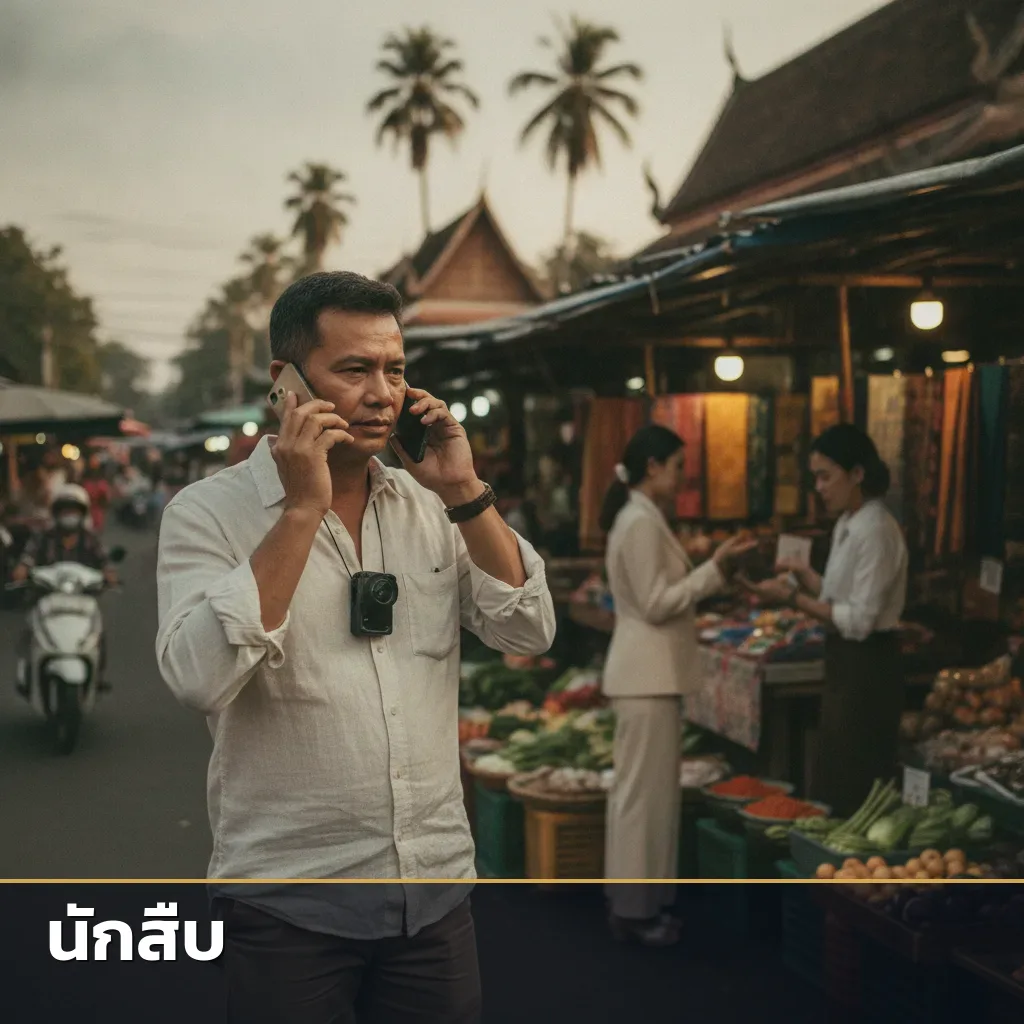 นักสืบ ทำงานสืบสวนในพื้นที่