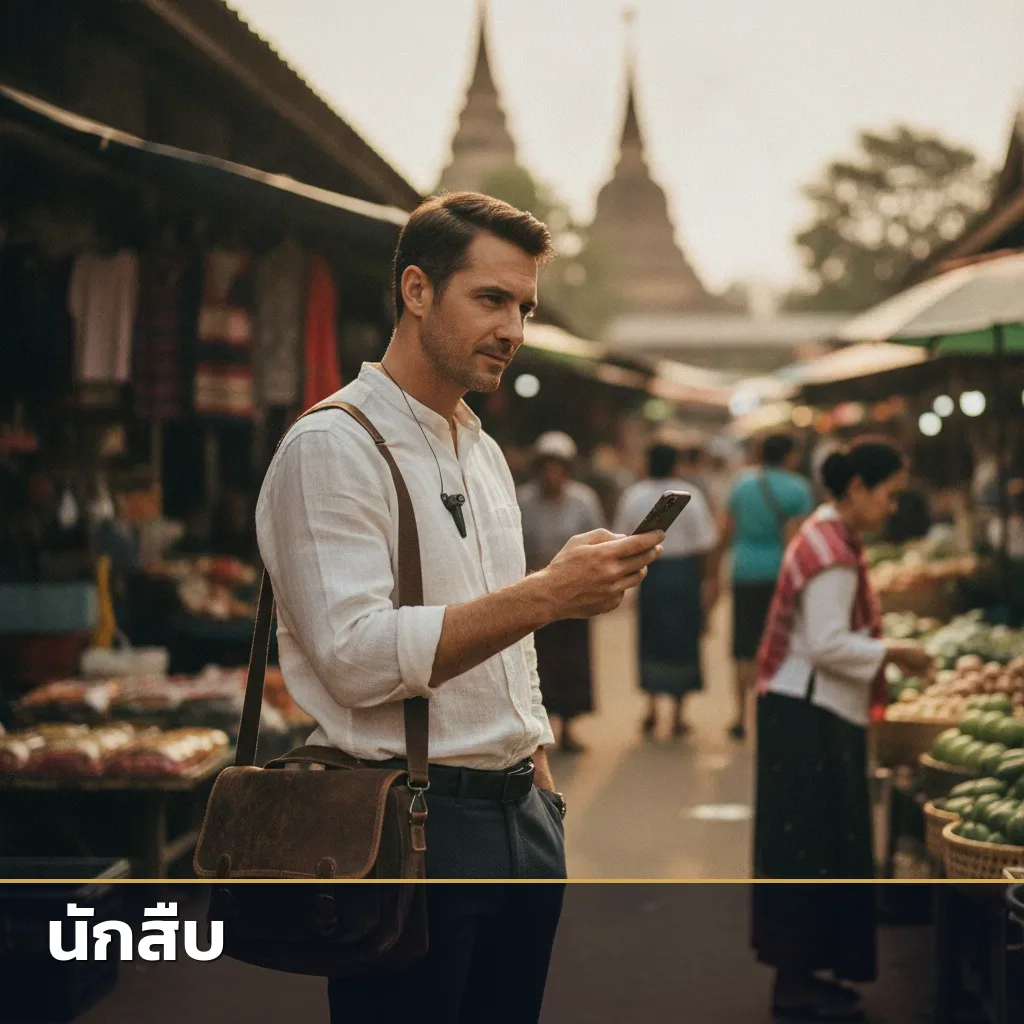 นักสืบ ทำงานสืบสวนในพื้นที่