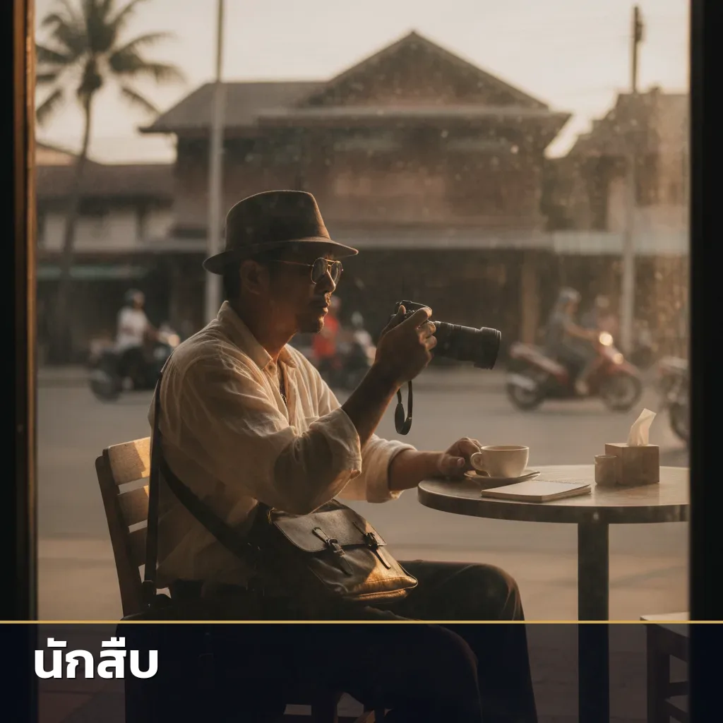 นักสืบ ทำงานสืบสวนในพื้นที่