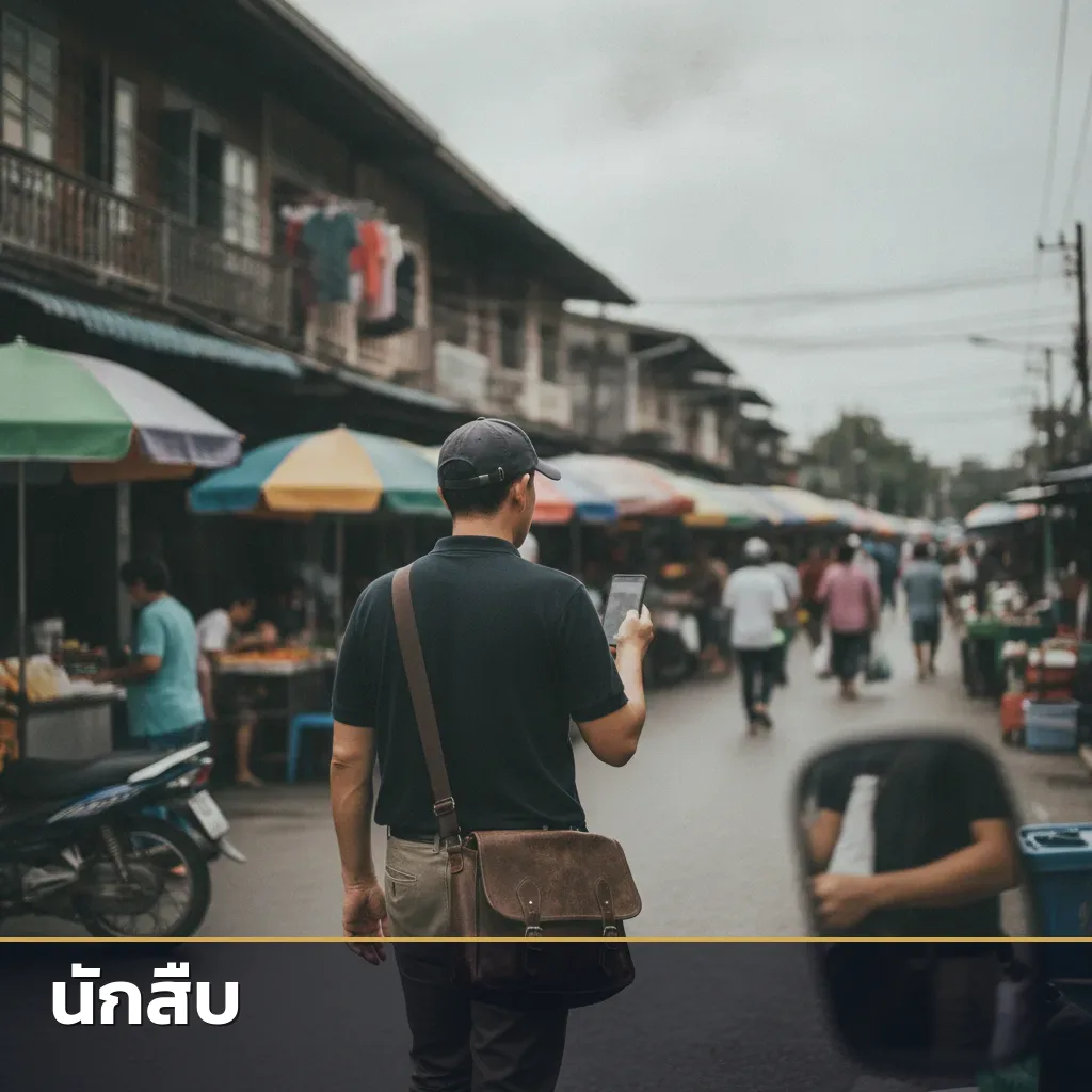 นักสืบ ทำงานสืบสวนในพื้นที่