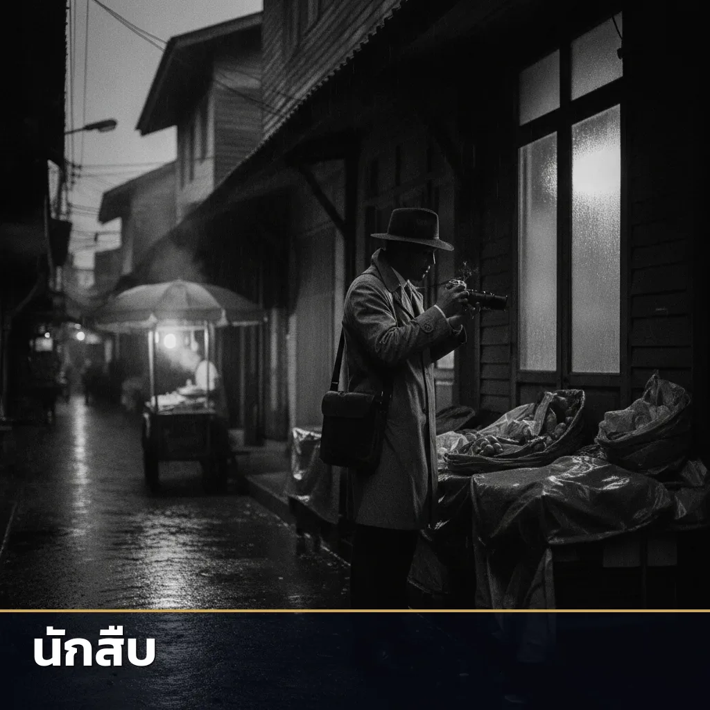 นักสืบ ทำงานสืบสวนในพื้นที่