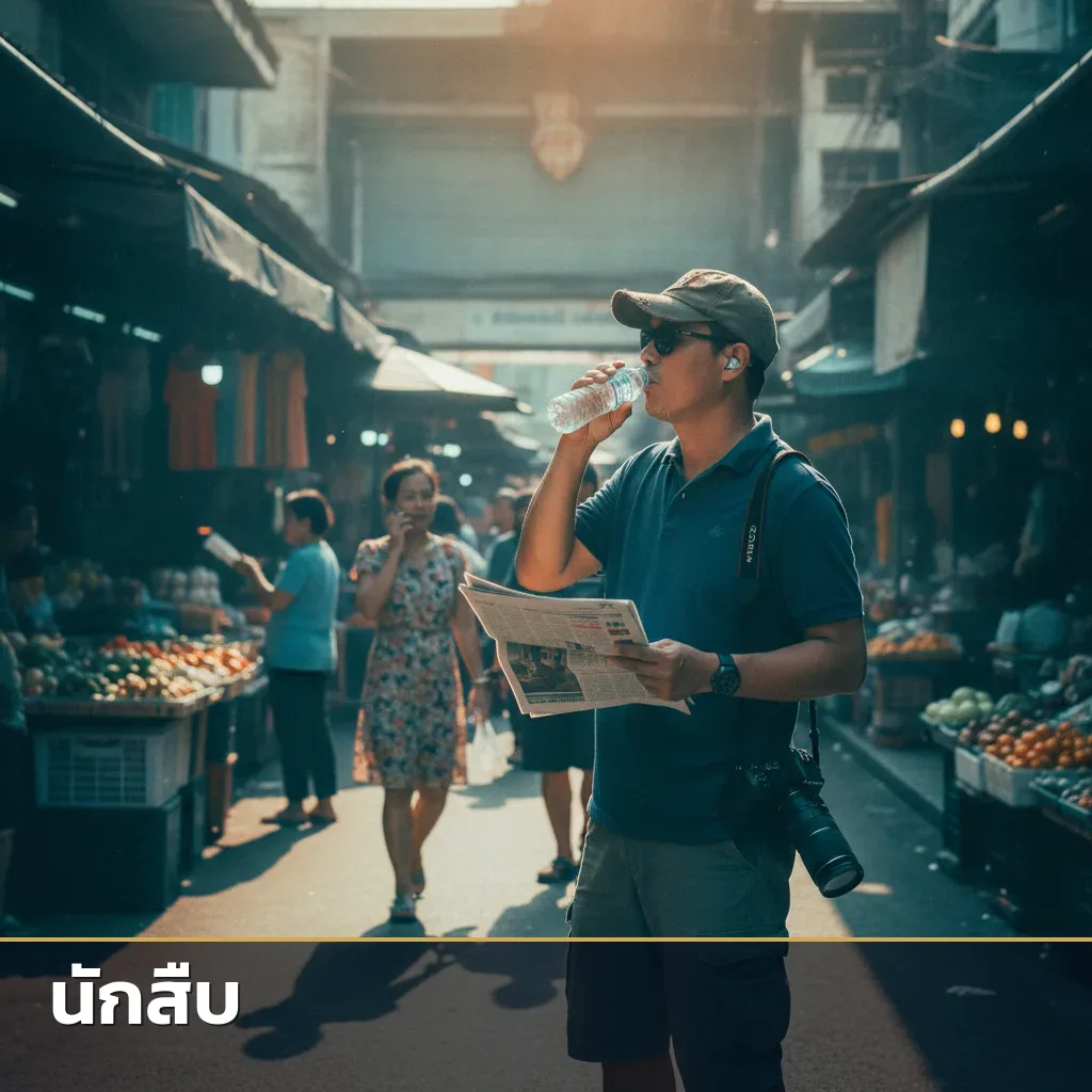 นักสืบ ทำงานสืบสวนในพื้นที่