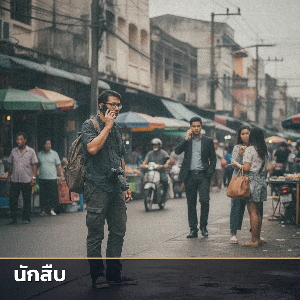 นักสืบ ทำงานสืบสวนในพื้นที่