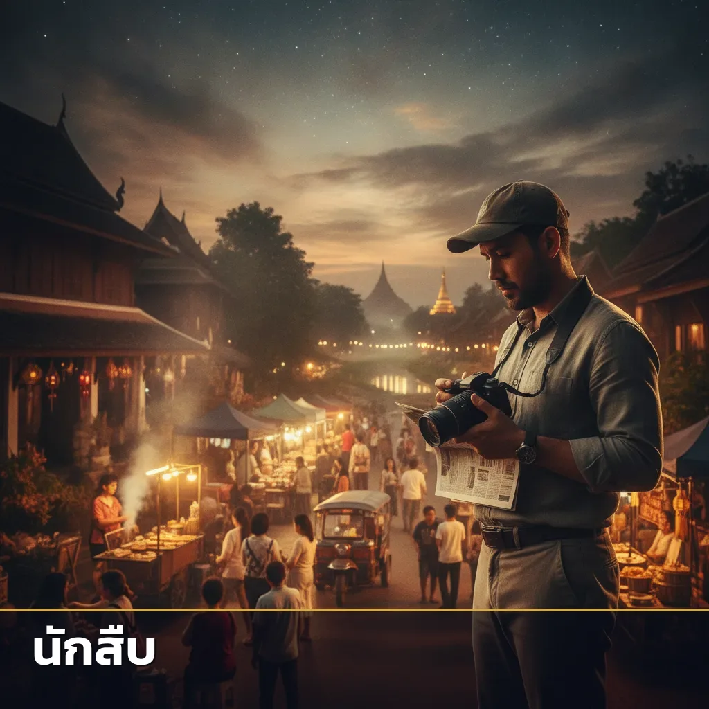 นักสืบ ทำงานสืบสวนในพื้นที่