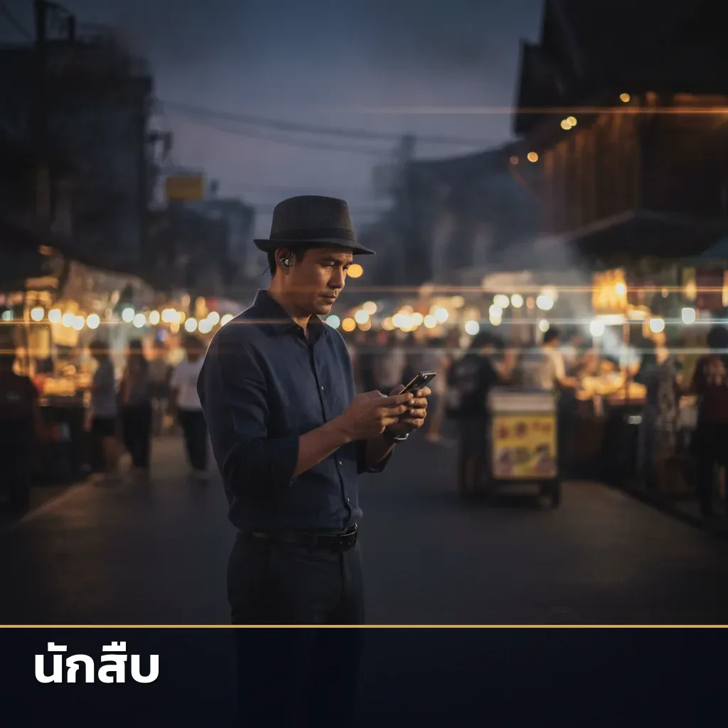 นักสืบ ทำงานสืบสวนในพื้นที่