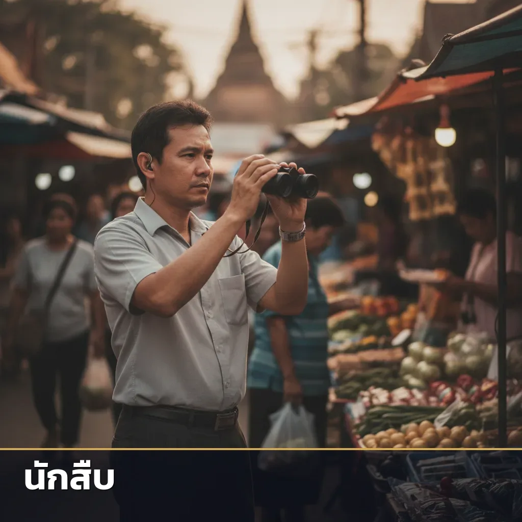 นักสืบ ทำงานสืบสวนในพื้นที่