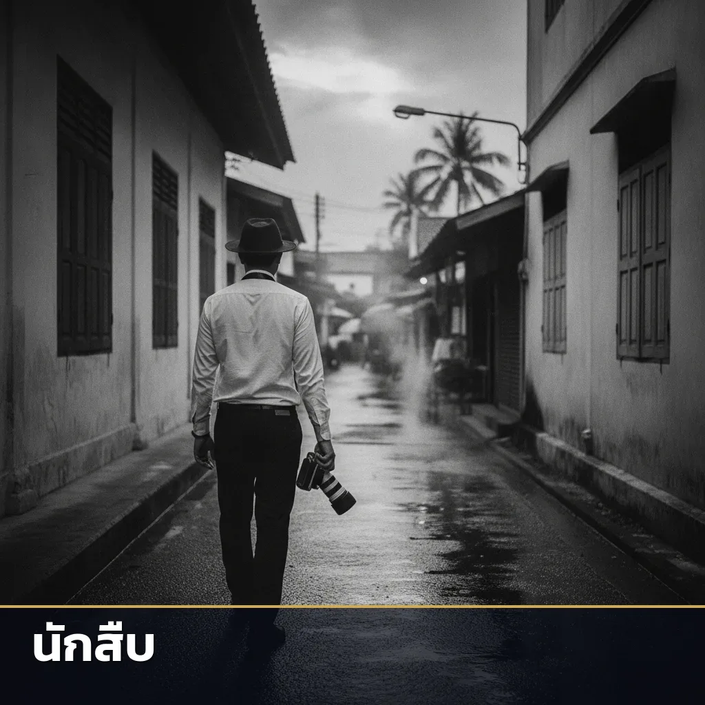 นักสืบ ทำงานสืบสวนในพื้นที่