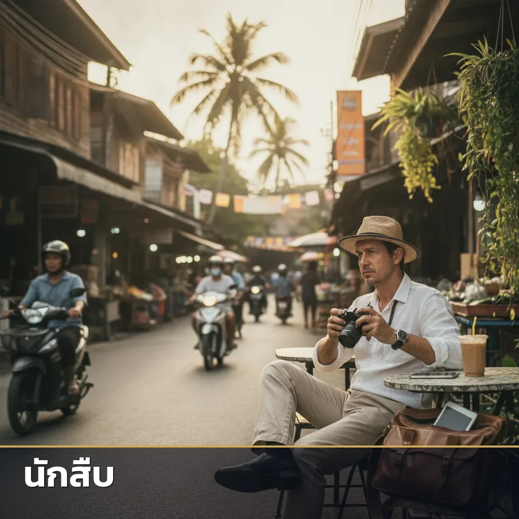 นักสืบ ทำงานสืบสวนในพื้นที่